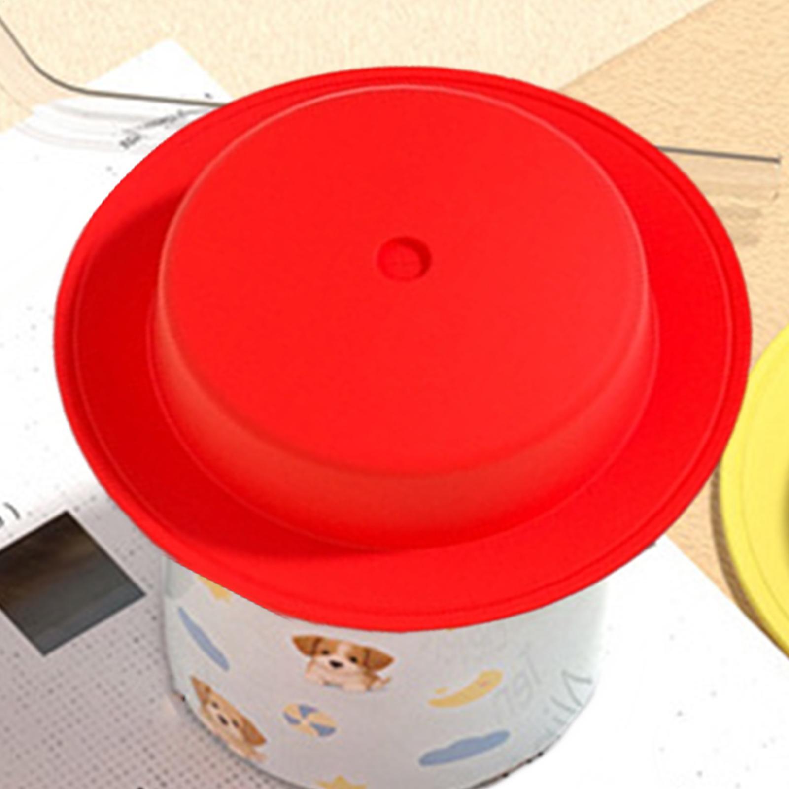 Kitchen Gadgets Design - Silicone Cup Covers Hat Design Airtight
