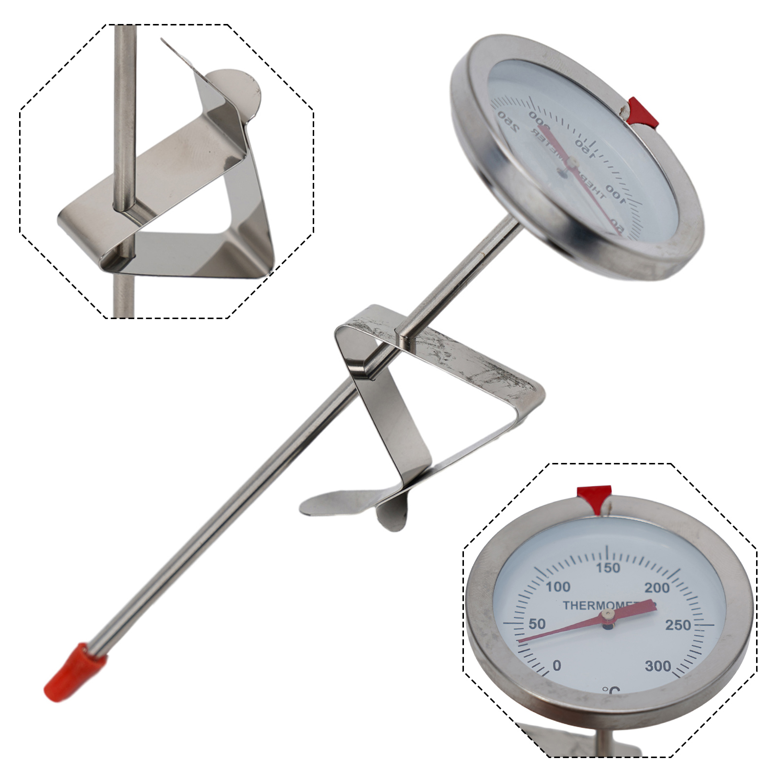 Kitchen Home Gadgets - Stainless Steel Probe Thermometer Kitchen Tools