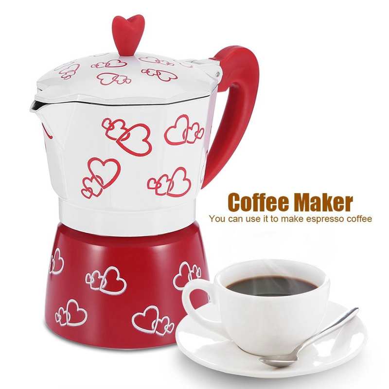 French Press Coffee Maker - Cà Phê Moka Nồi Nhôm Ý