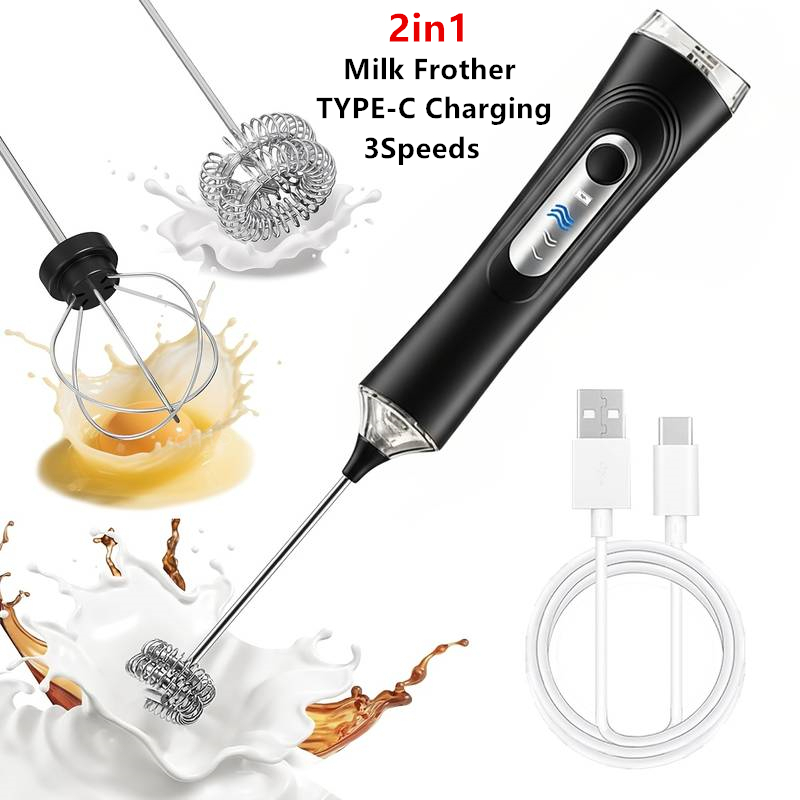 Electric Milk Frother Foamer + - đánh giá và giá Kitchen Gadgets Design