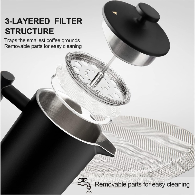 French Press Coffee Maker 34 O - đánh giá và giá French Press Coffee Maker
