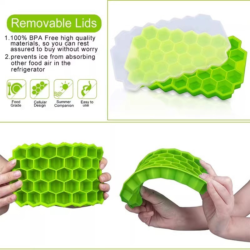 37 Grids Silicone Ice Grid Bal - đánh giá và giá Kitchen Gadgets Organizer