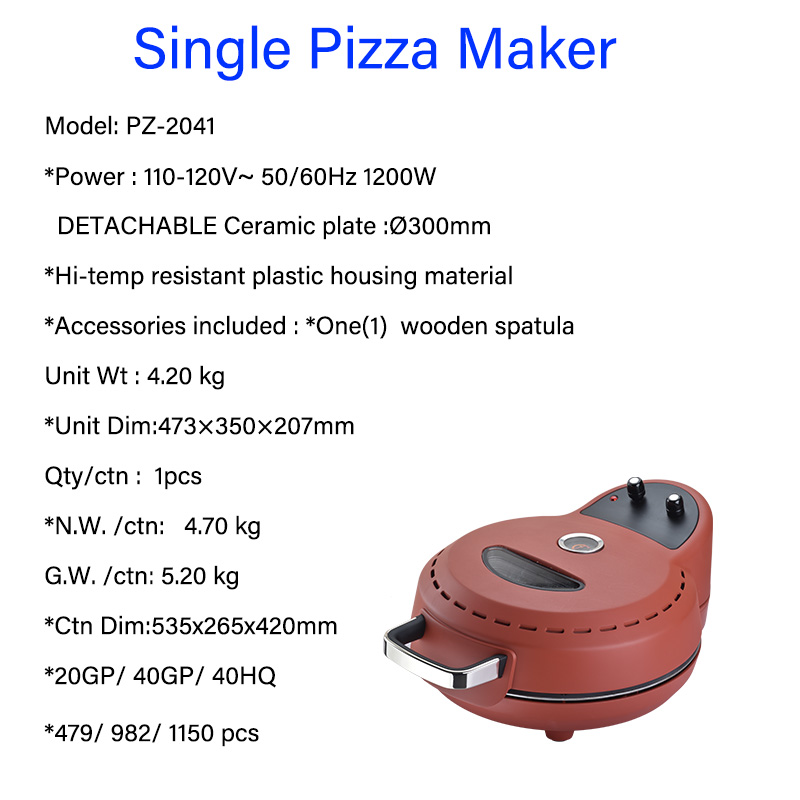 Electric Pizza Oven Indoor Por - đánh giá và giá Pizza Stone Baking