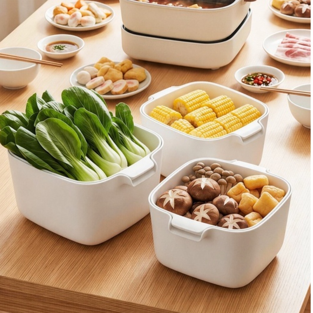 FoodGrade Two Tier Drain Baske - đánh giá và giá Kitchen Home Gadgets