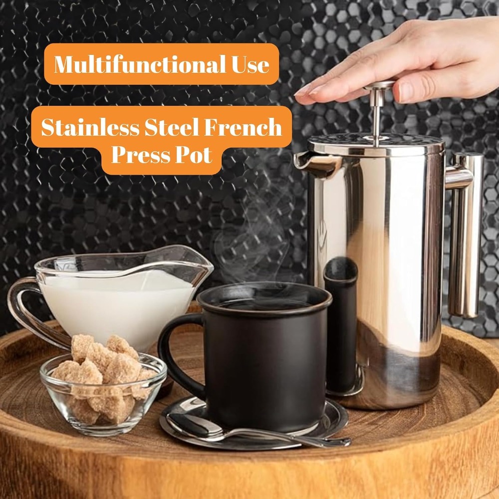 French Press Coffee Maker, 304 - đánh giá và giá French Press Coffee Maker