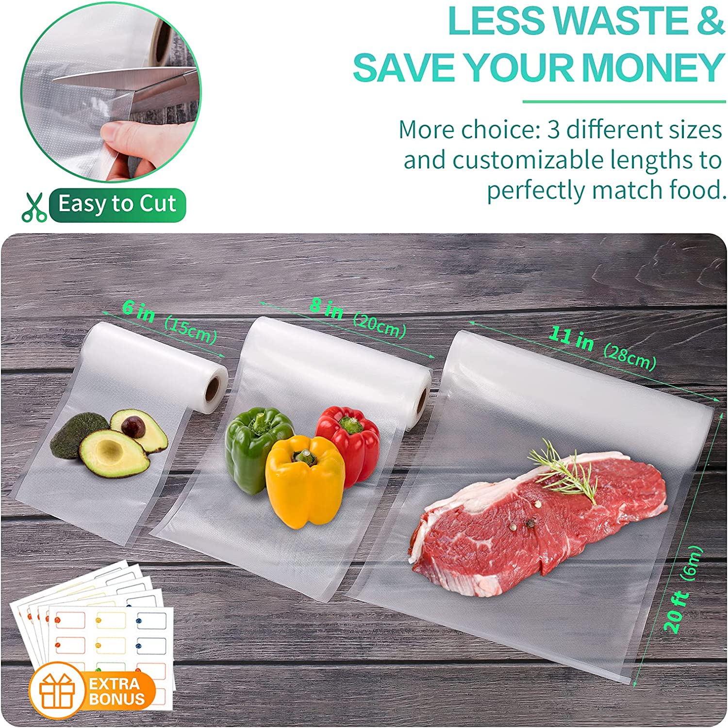 Kitchen Bags For Vacuum Food V - đánh giá và giá Kitchen Gadgets Organizer