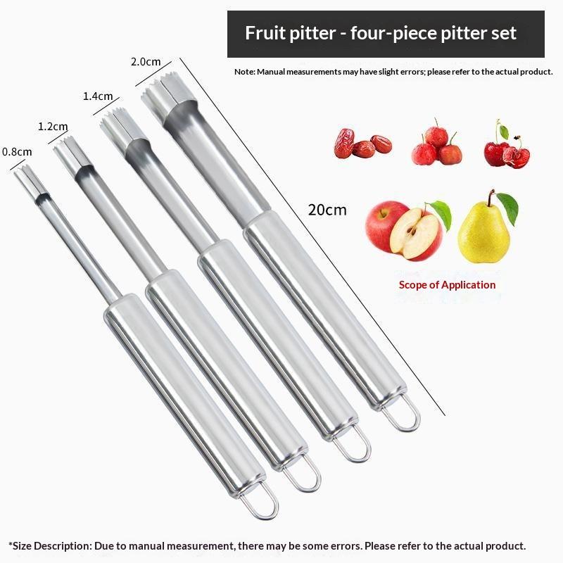 4pcs Fruit Core Remover Cutter - đánh giá và giá Kitchen Home Gadgets