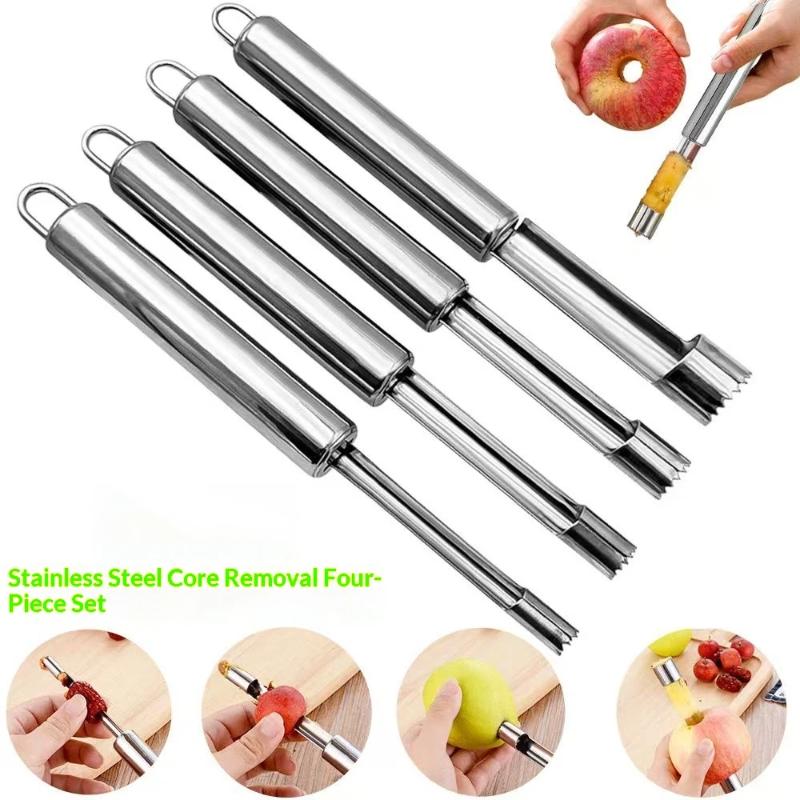 4pcs Fruit Core Remover Cutter - đánh giá và giá Kitchen Home Gadgets