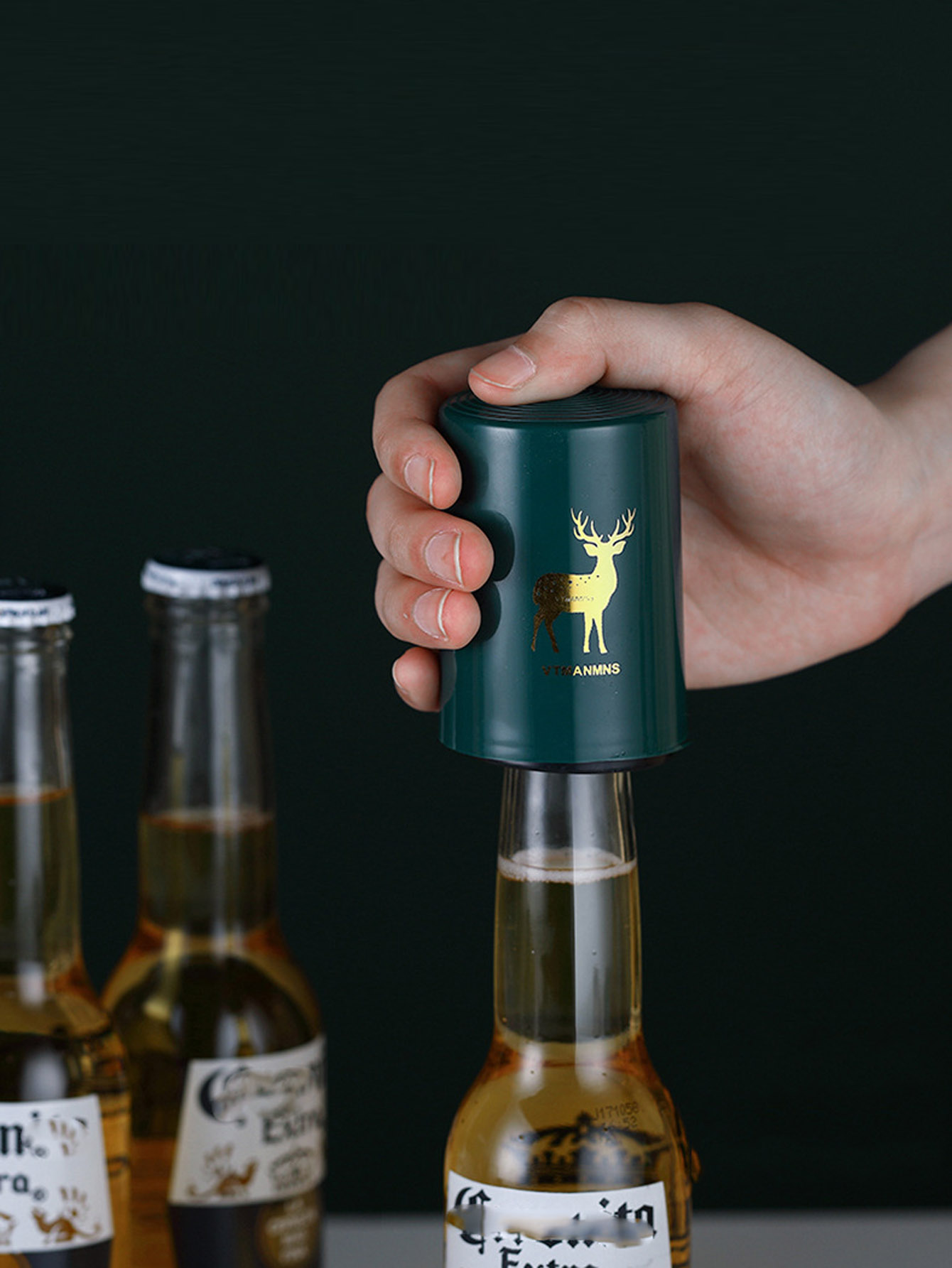 1Pcs Automatic Beer Bottle Ope - đánh giá và giá Kitchen Home Gadgets