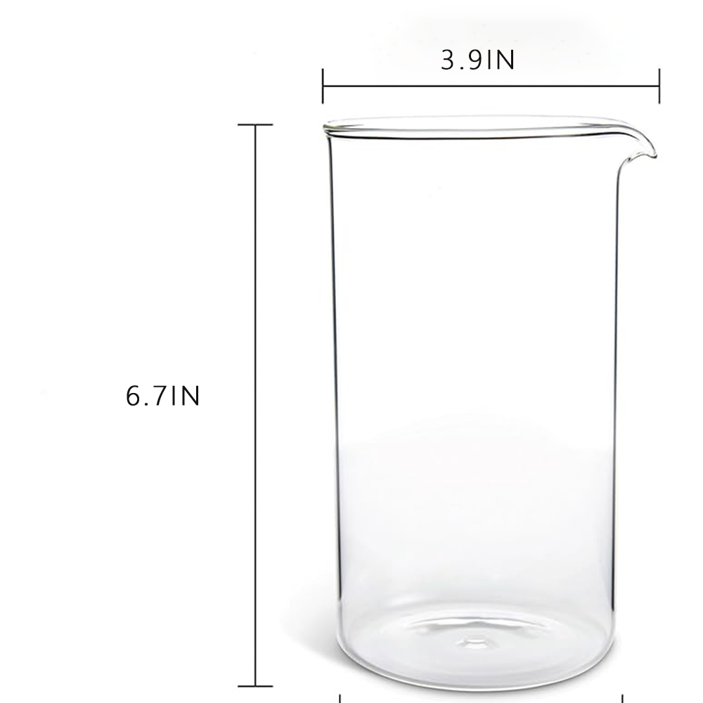 Borosilicate 3.3 Glass Univers - đánh giá và giá French Press Coffee Maker