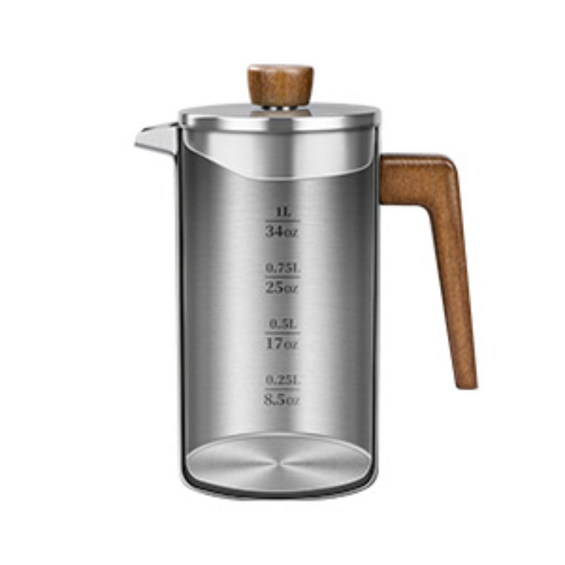 JUSTINLAU 1000ml Stainless Ste - đánh giá và giá French Press Coffee Maker