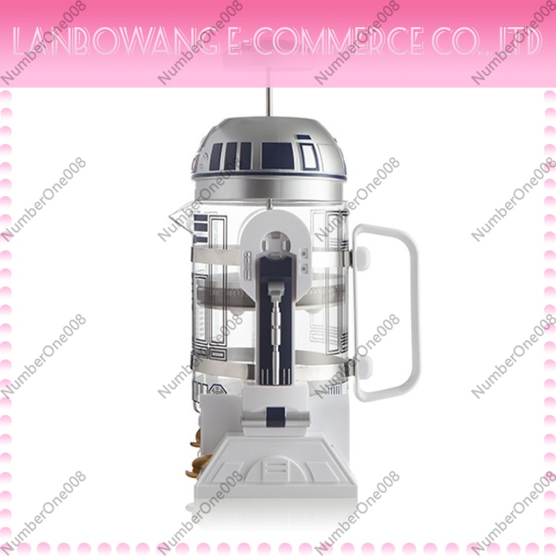 Creative R2D2 Robot Shape Mini - đánh giá và giá French Press Coffee Maker