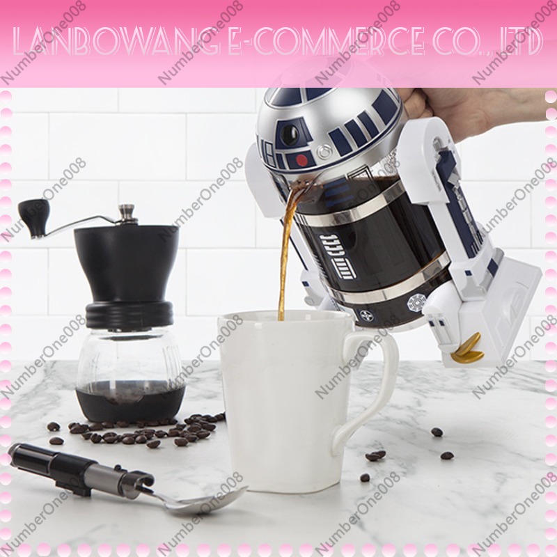 Creative R2D2 Robot Shape Mini - đánh giá và giá French Press Coffee Maker