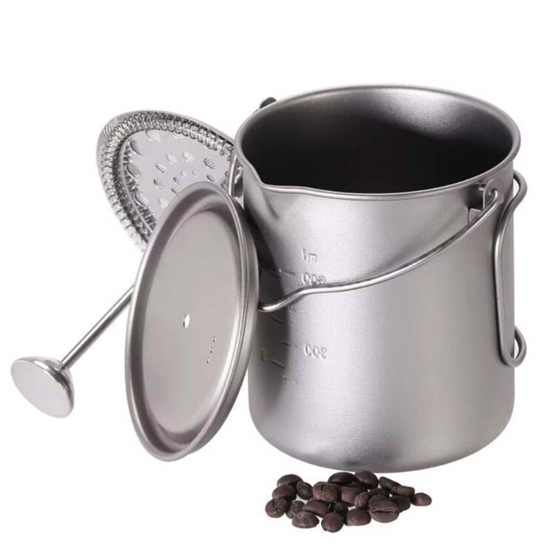 750ml Titanium French Press Co - đánh giá và giá French Press Coffee Maker