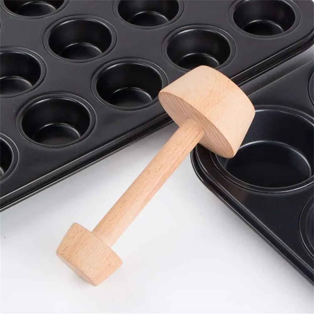 Premium Wooden Egg Tart Mold D - đánh giá và giá Kitchen Gadgets Design