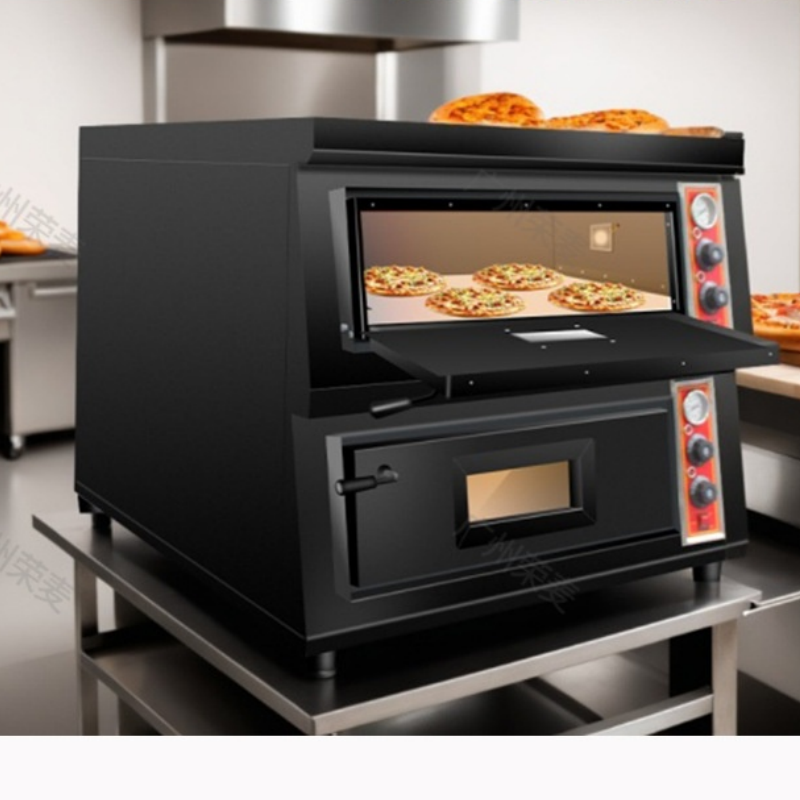 Double Deck Pizza Oven Commerc - đánh giá và giá Pizza Stone Baking