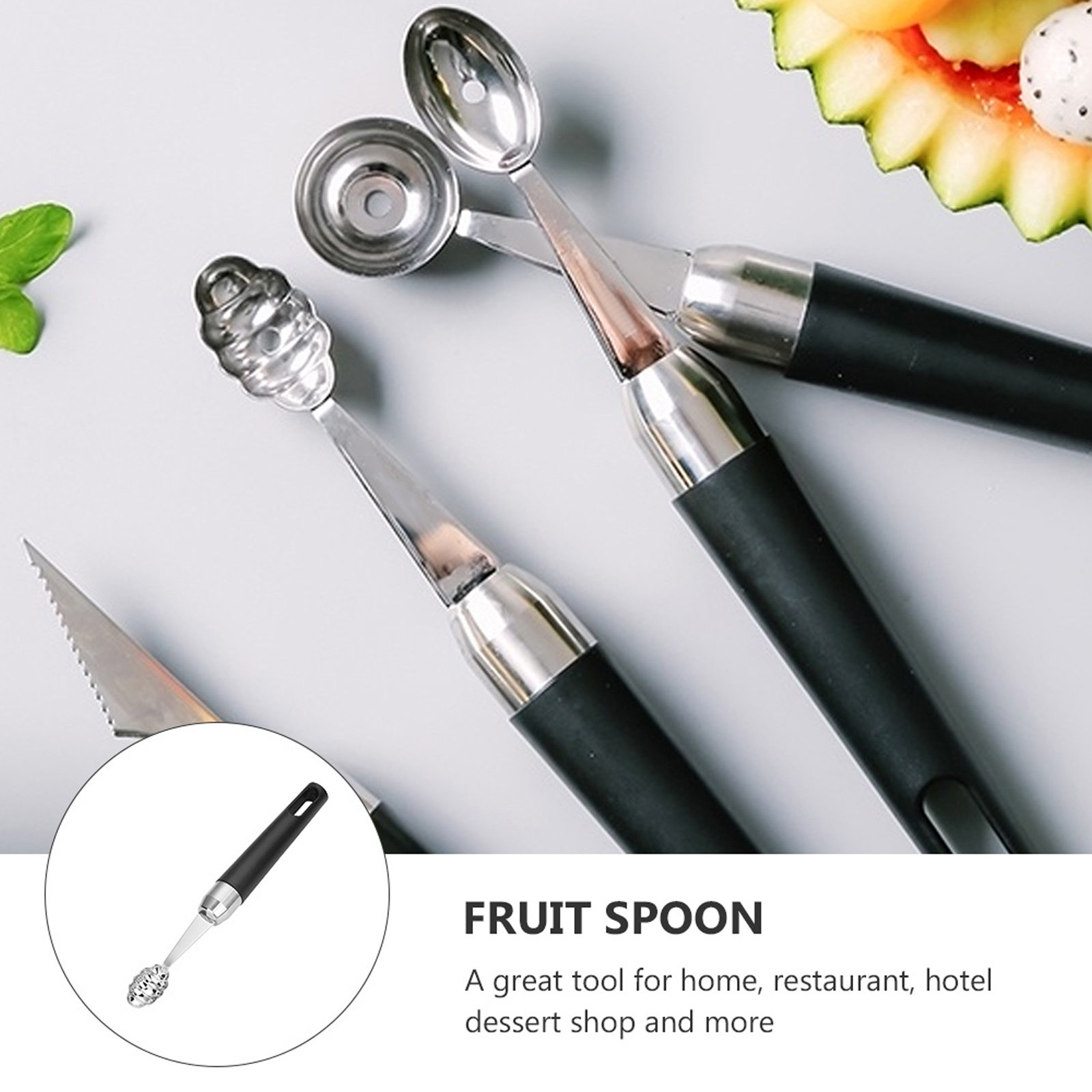 1Pcs Stainless Steel Fruit Sco - đánh giá và giá Kitchen Home Gadgets