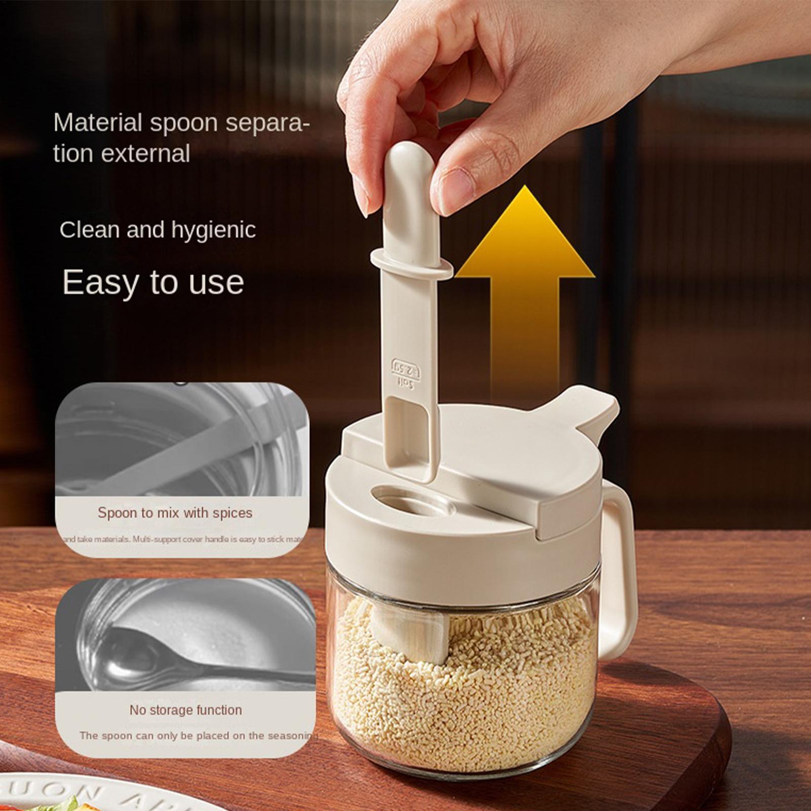 Seasoning Jar Leak-Proof Salt  - đánh giá và giá Kitchen Gadgets Organizer