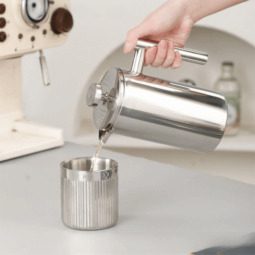 350/600/800/1000/1500ml French - đánh giá và giá French Press Coffee Maker